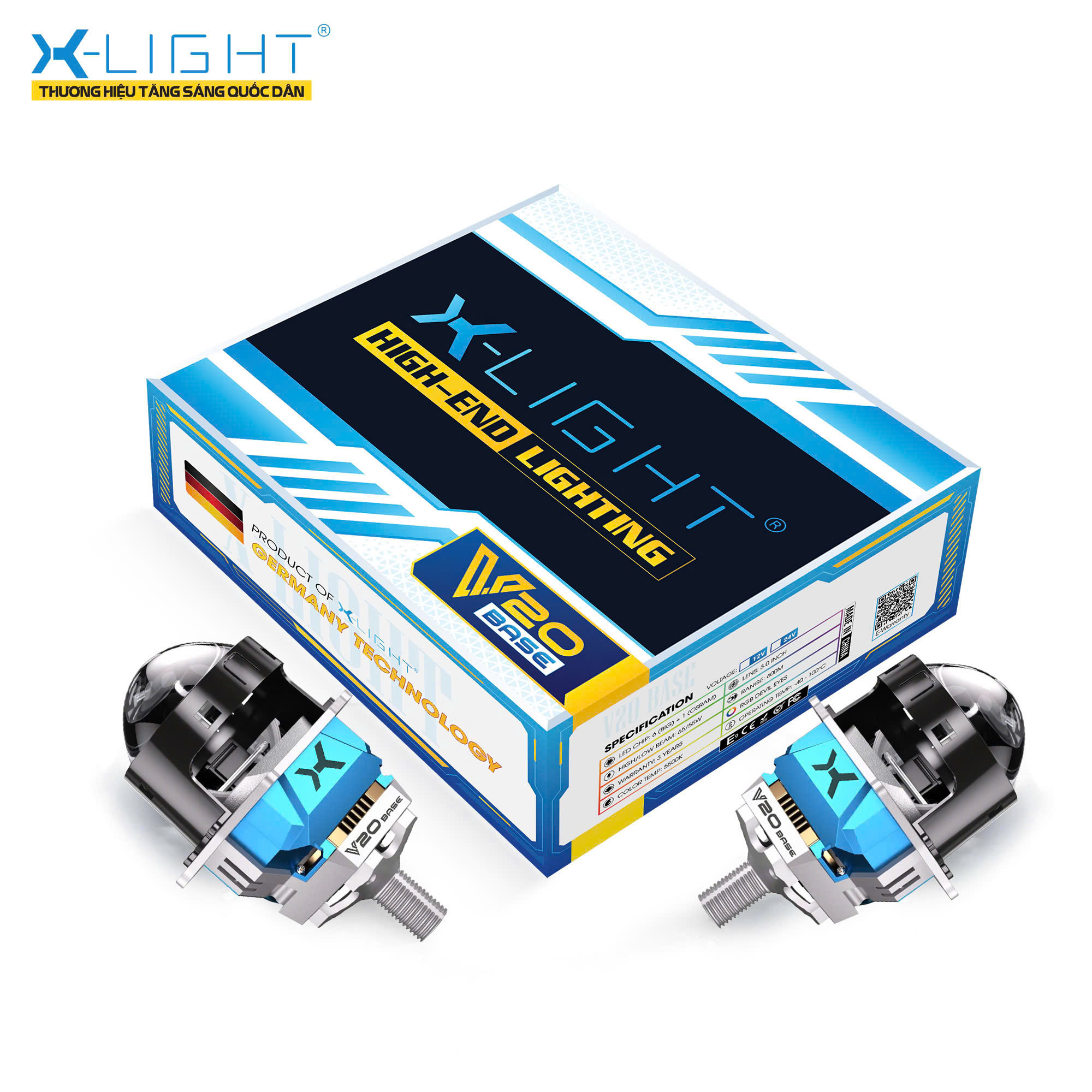 BI LED X-LIGHT V20 BASE 2025